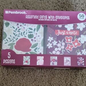 Assorted Cards with Envelopes - 50 Count